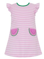 Claire and Charlie Watermelon Girl A-line