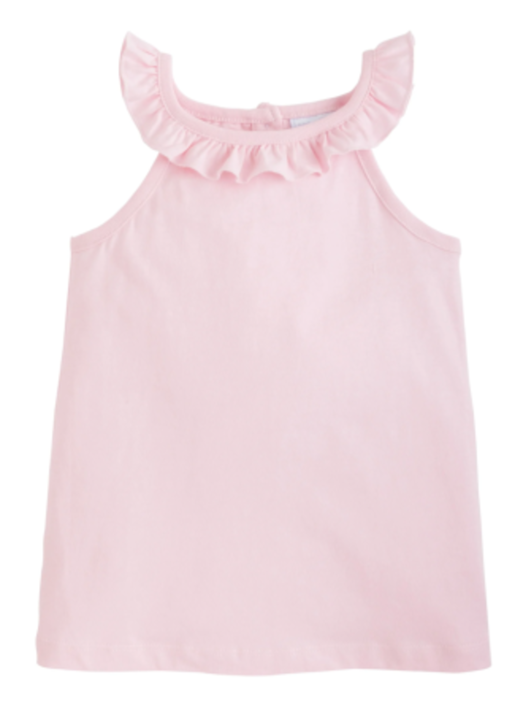 Little English | BISBY Ruffled Tank - Light Pink