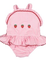Sal & Pimenta Gingham Cotton Sunsuit