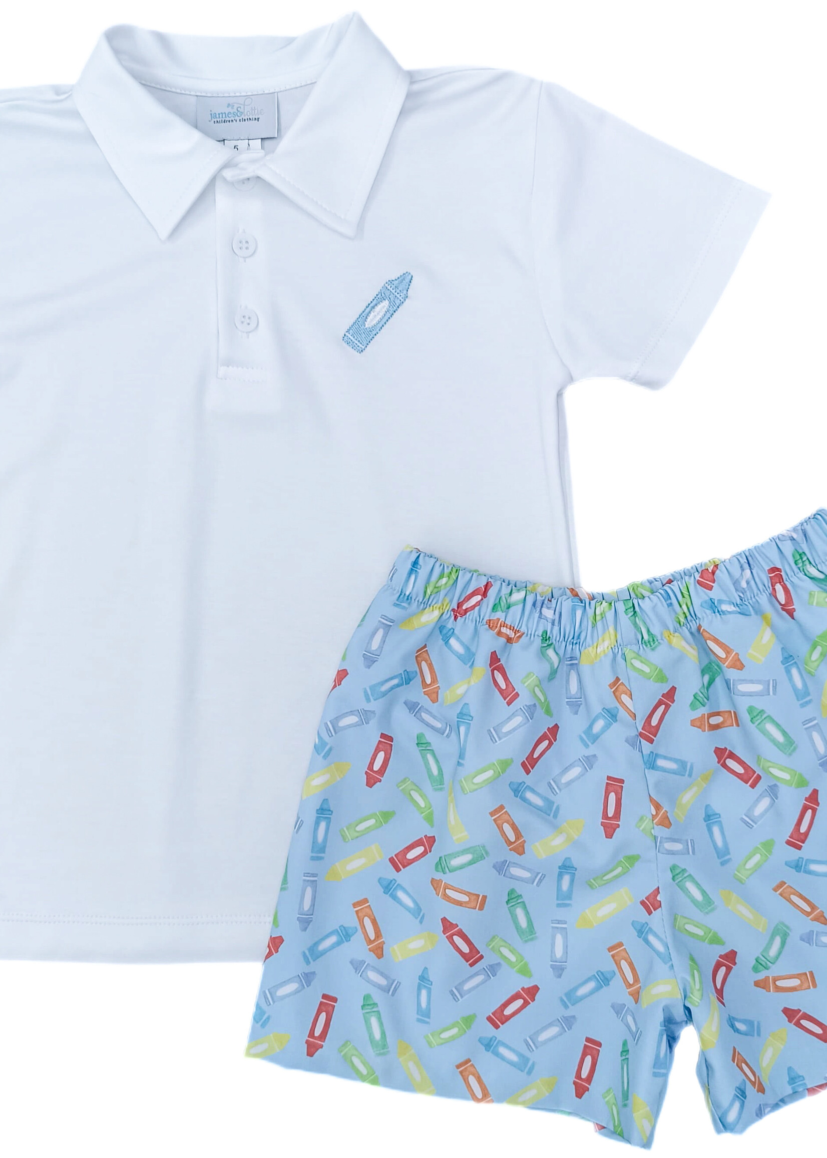 James and Lottie Crayon Polo