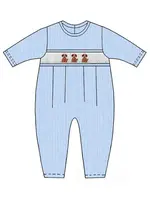 Petit Bebe Puppies Boy Long Footie