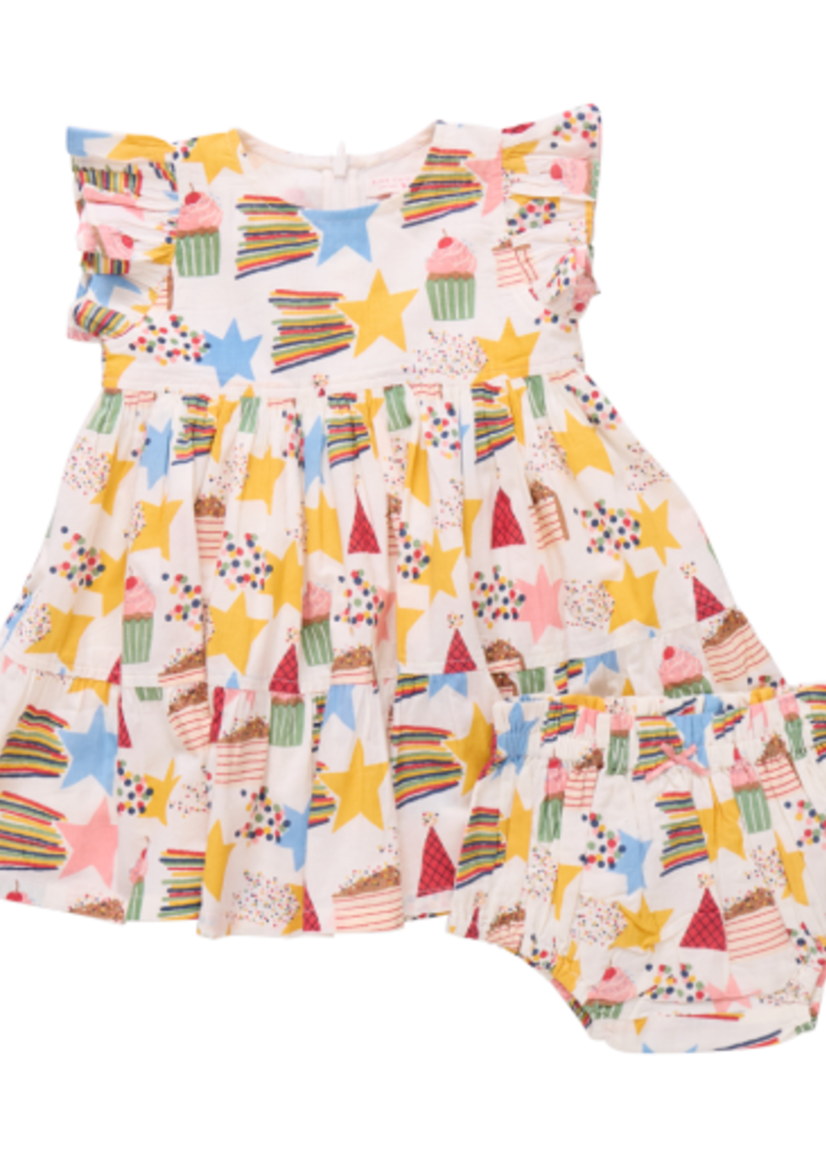 Pink Chicken baby girls jennifer dress set