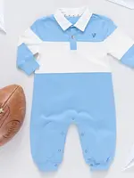 Pink Chicken baby boys albert rugby jumper