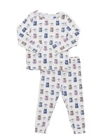 Pink Chicken kids bamboo pj set