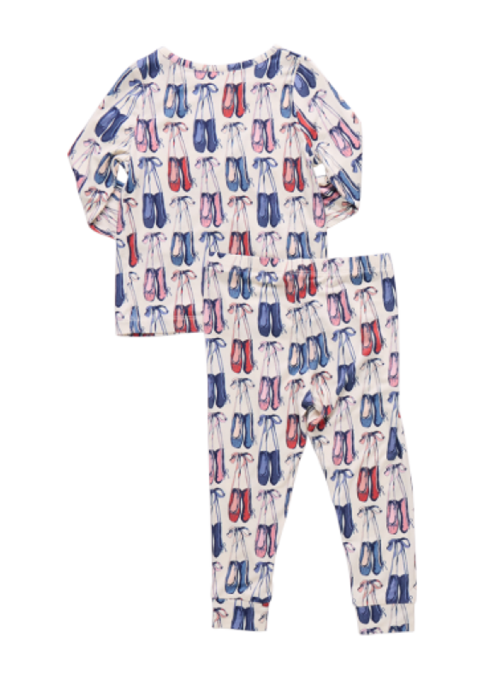 Pink Chicken kids bamboo pj set