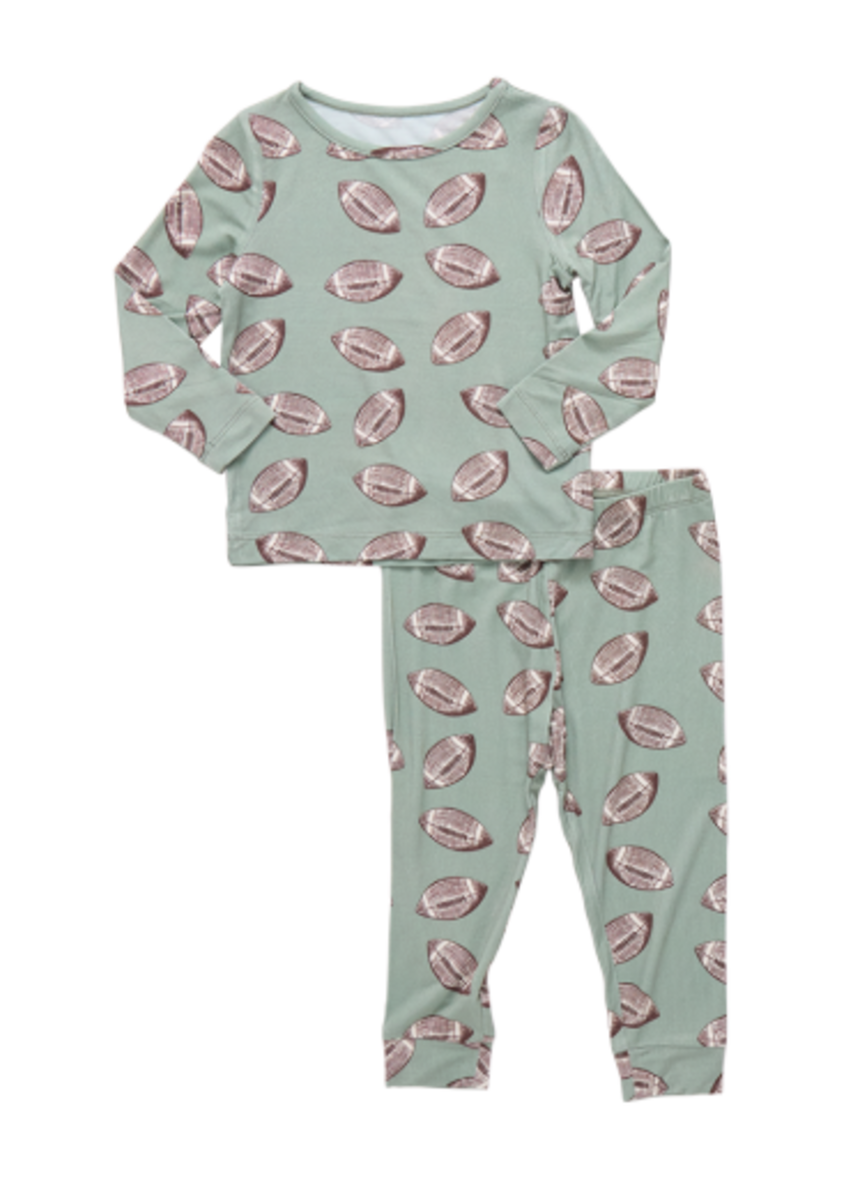 Pink Chicken kids bamboo pj set