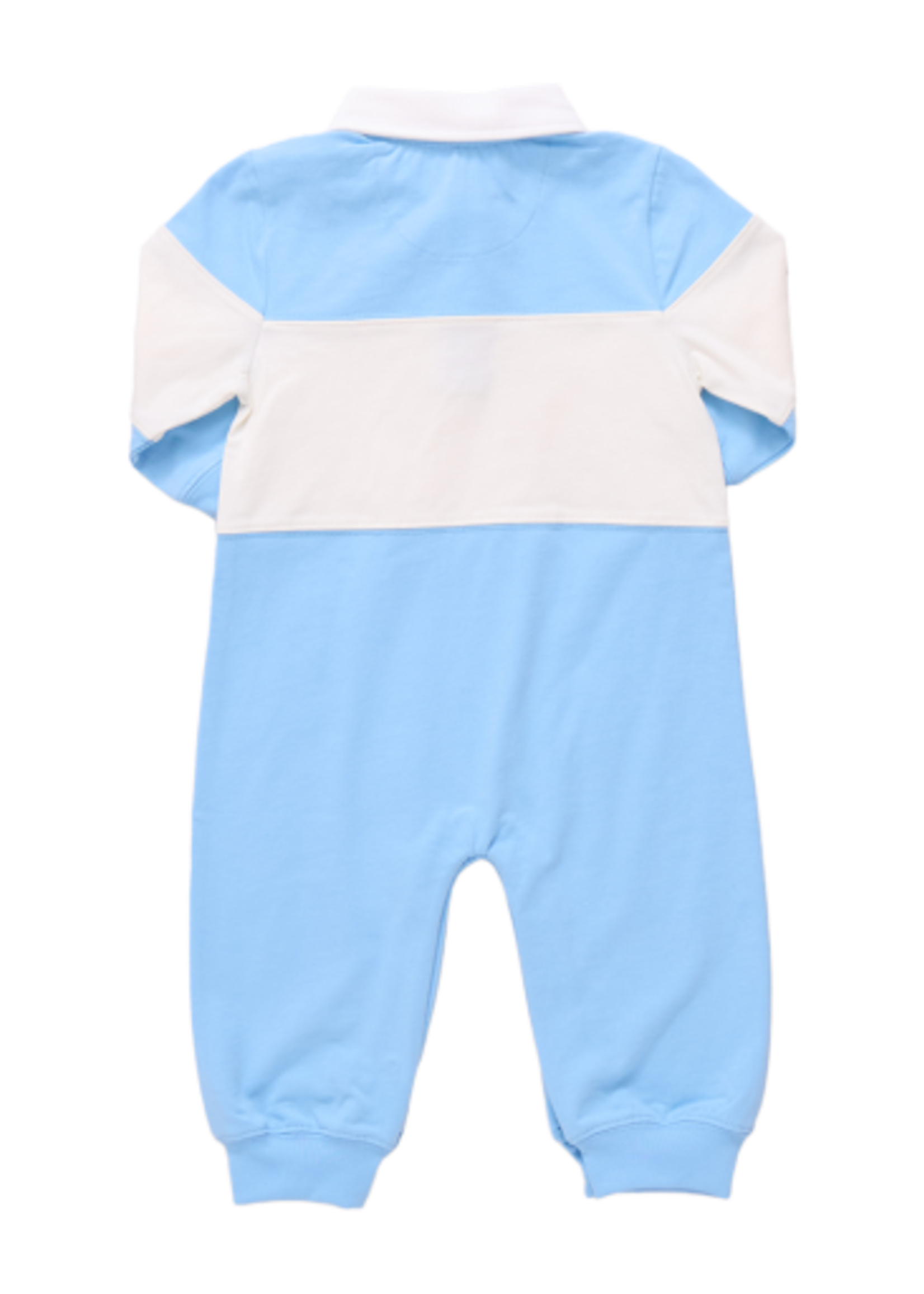 Pink Chicken baby boys albert rugby jumper