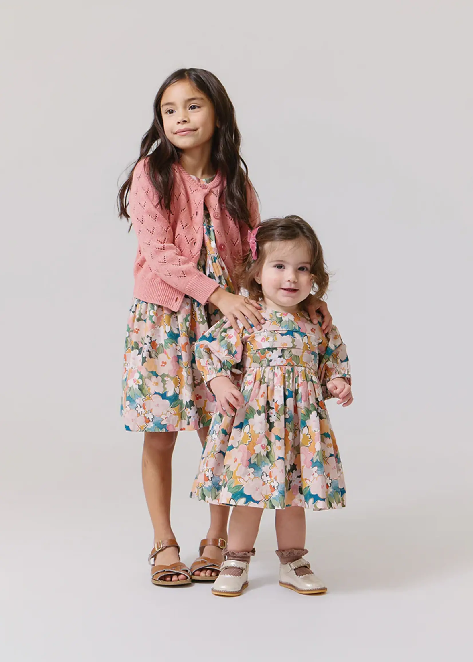 Pink Chicken baby girls evelyn dress set