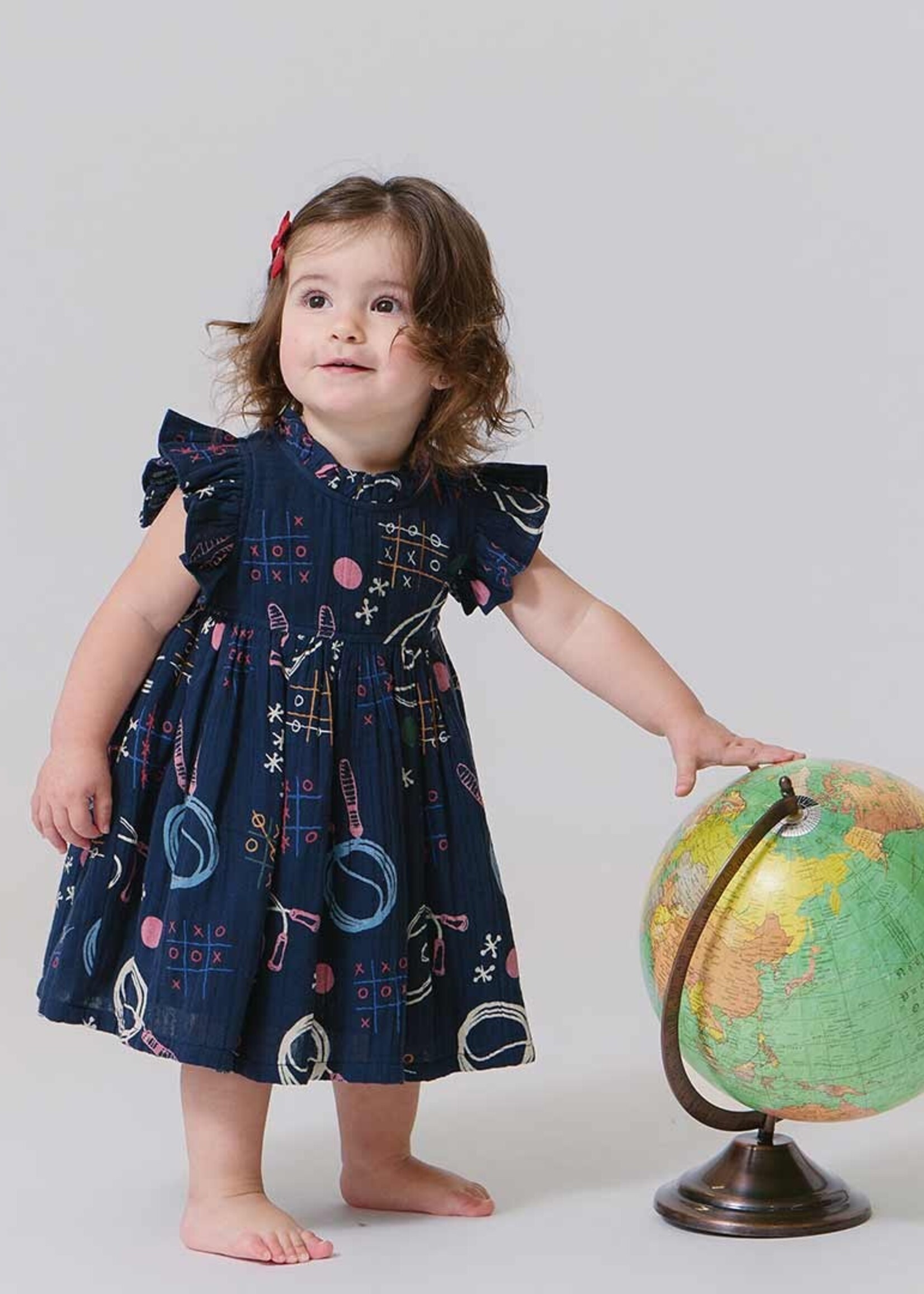 Pink Chicken baby girls jennifer dress set
