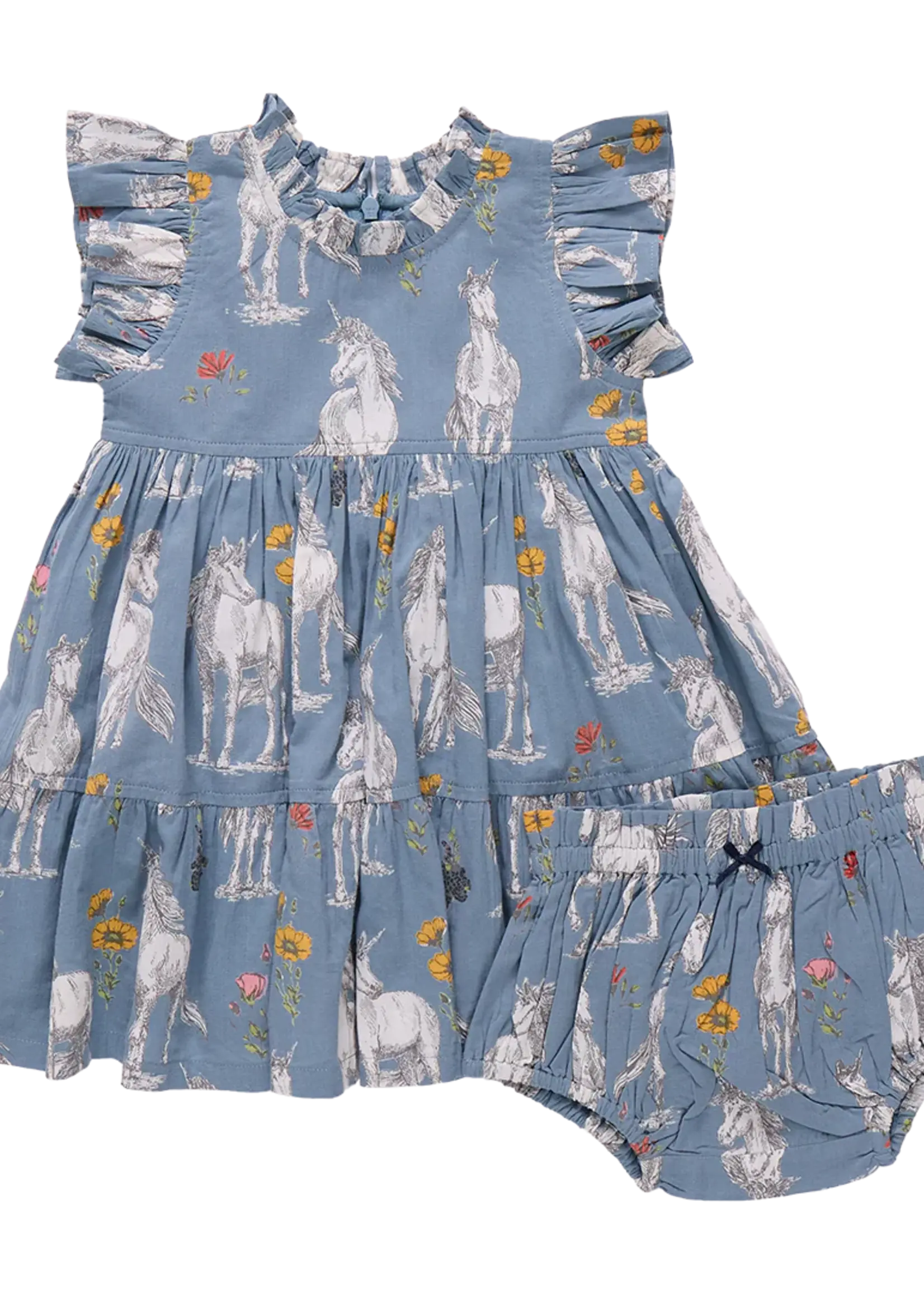 Pink Chicken baby girls jennifer dress set
