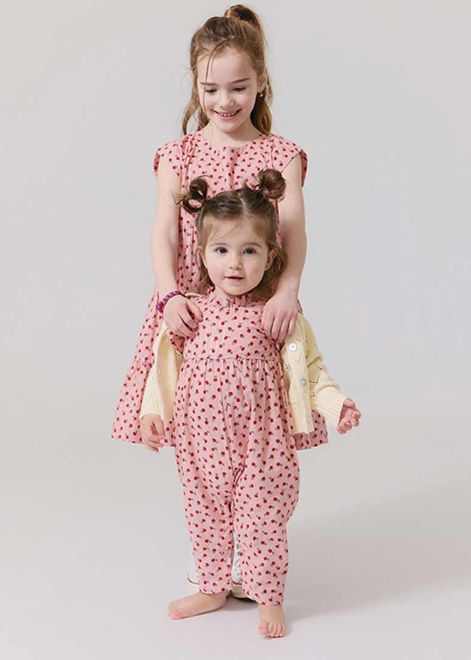 Pink Chicken baby girls jennifer jumper - pink tiny roses