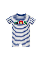 Claire and Charlie Farm Boys Romper S/S