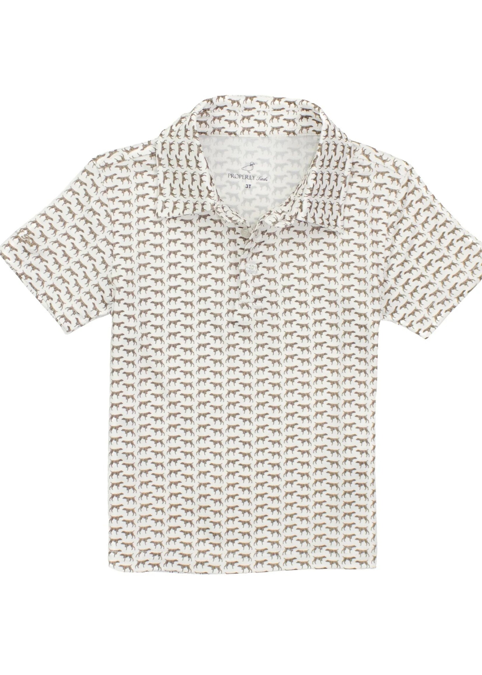 Properly Tied Boys Inlet Polo