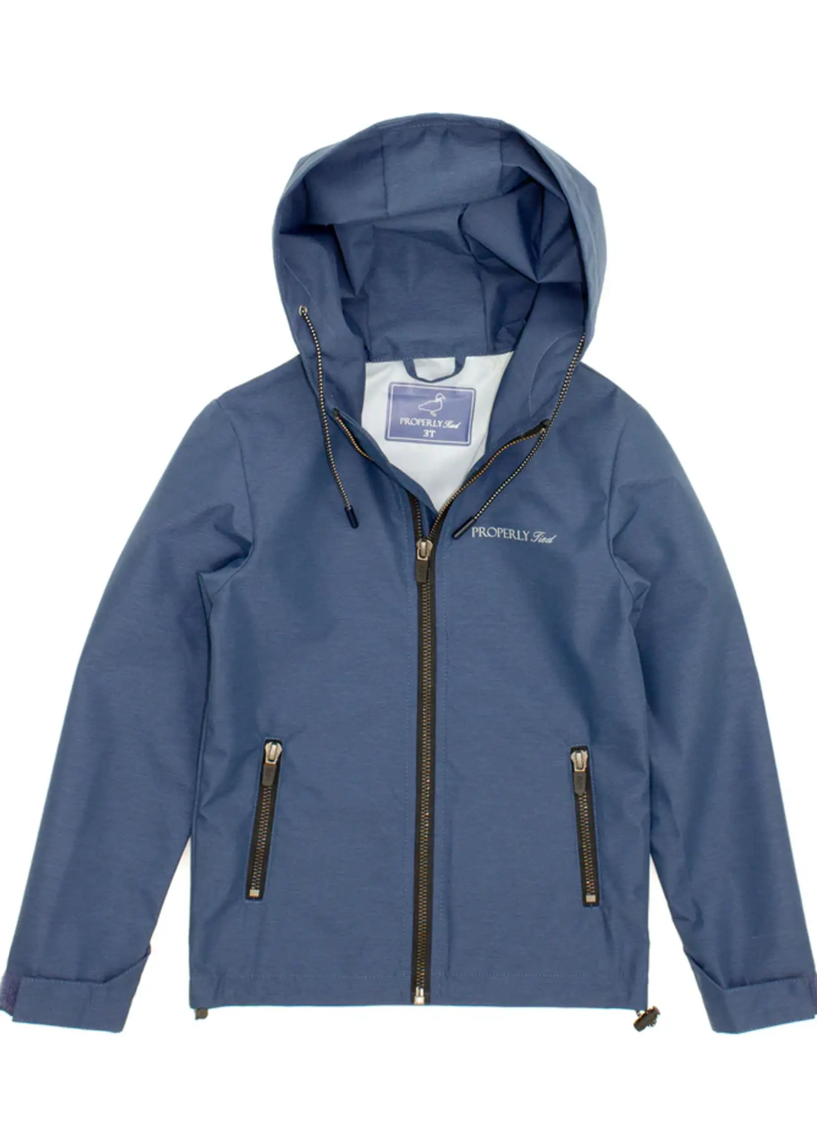 Properly Tied Boys Canopy Rain Jacket