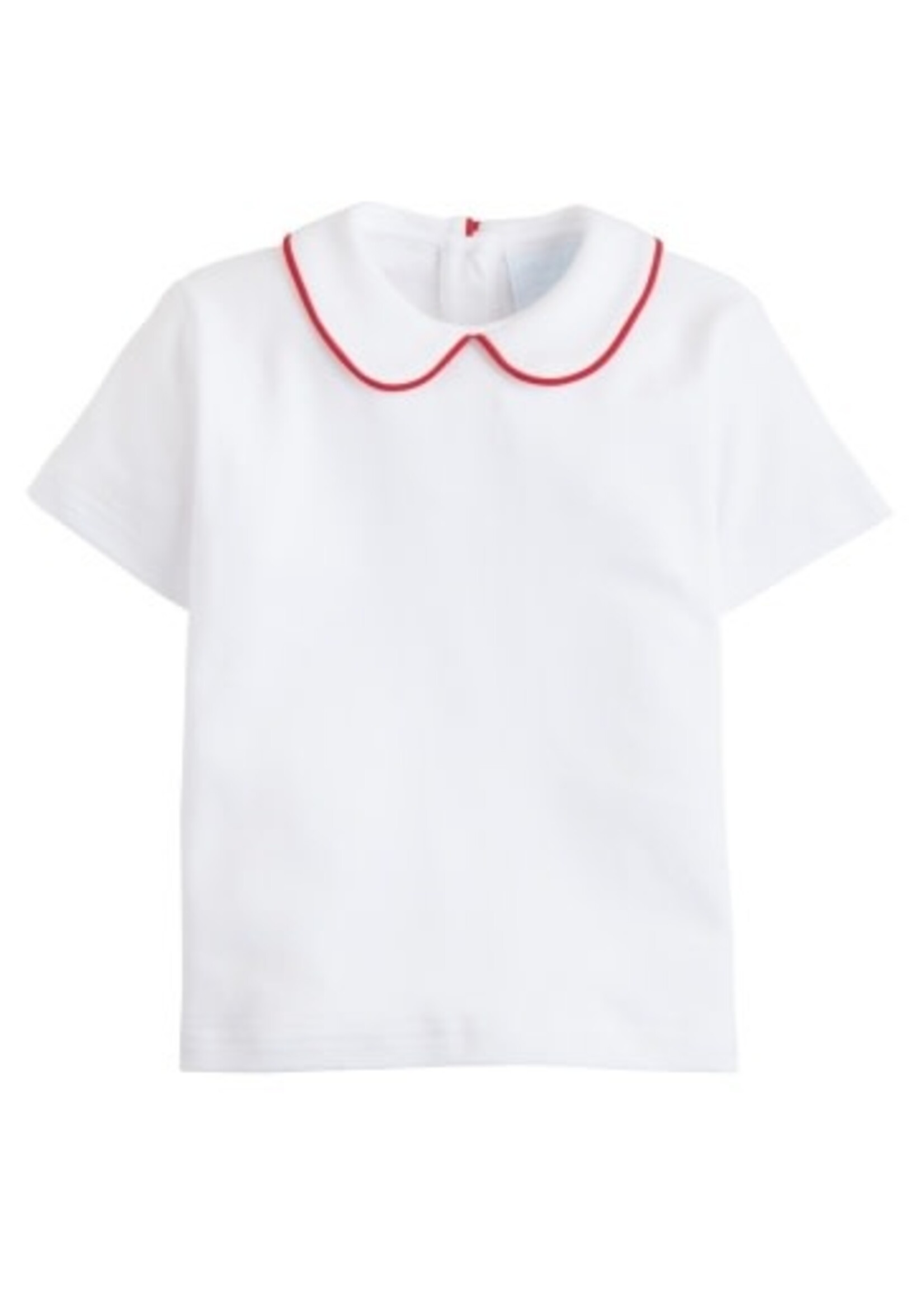 Little English | BISBY Piped Peter Pan Short Sleeve
