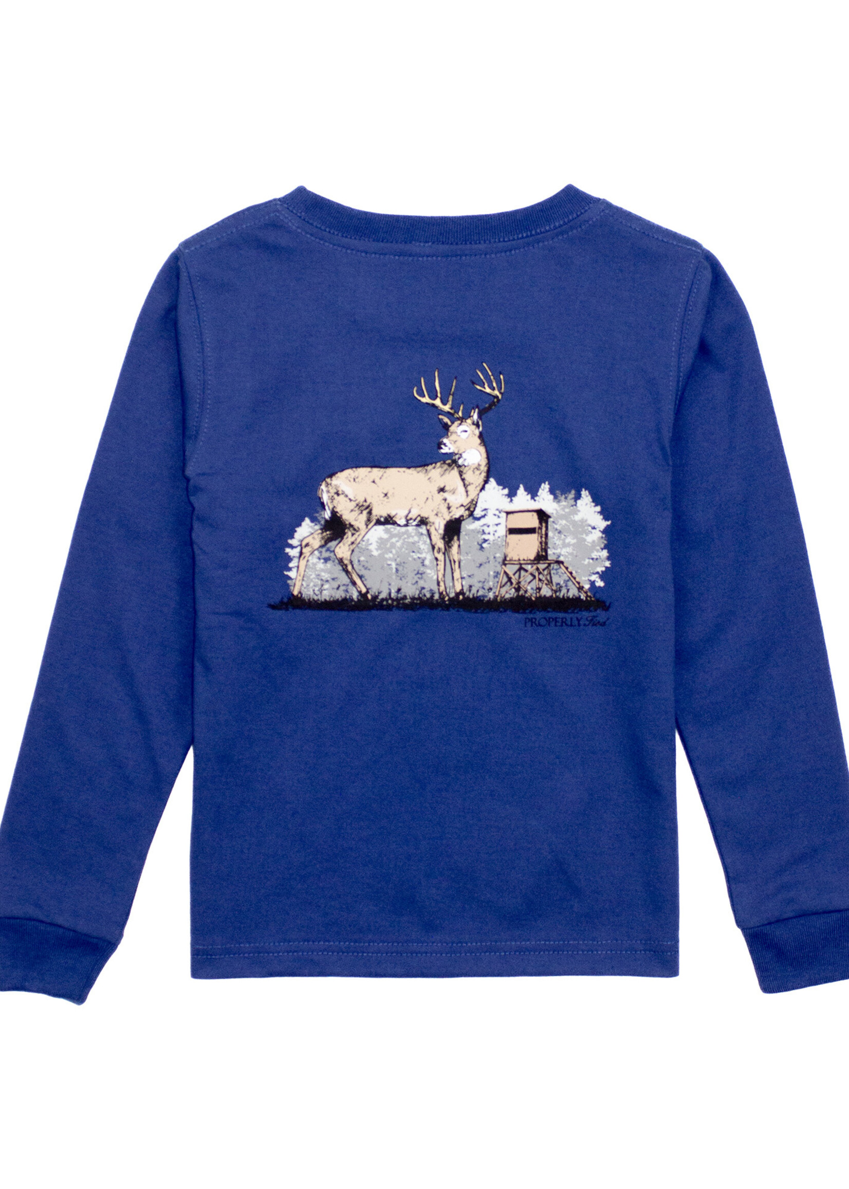 Properly Tied Boys Deer Season LS