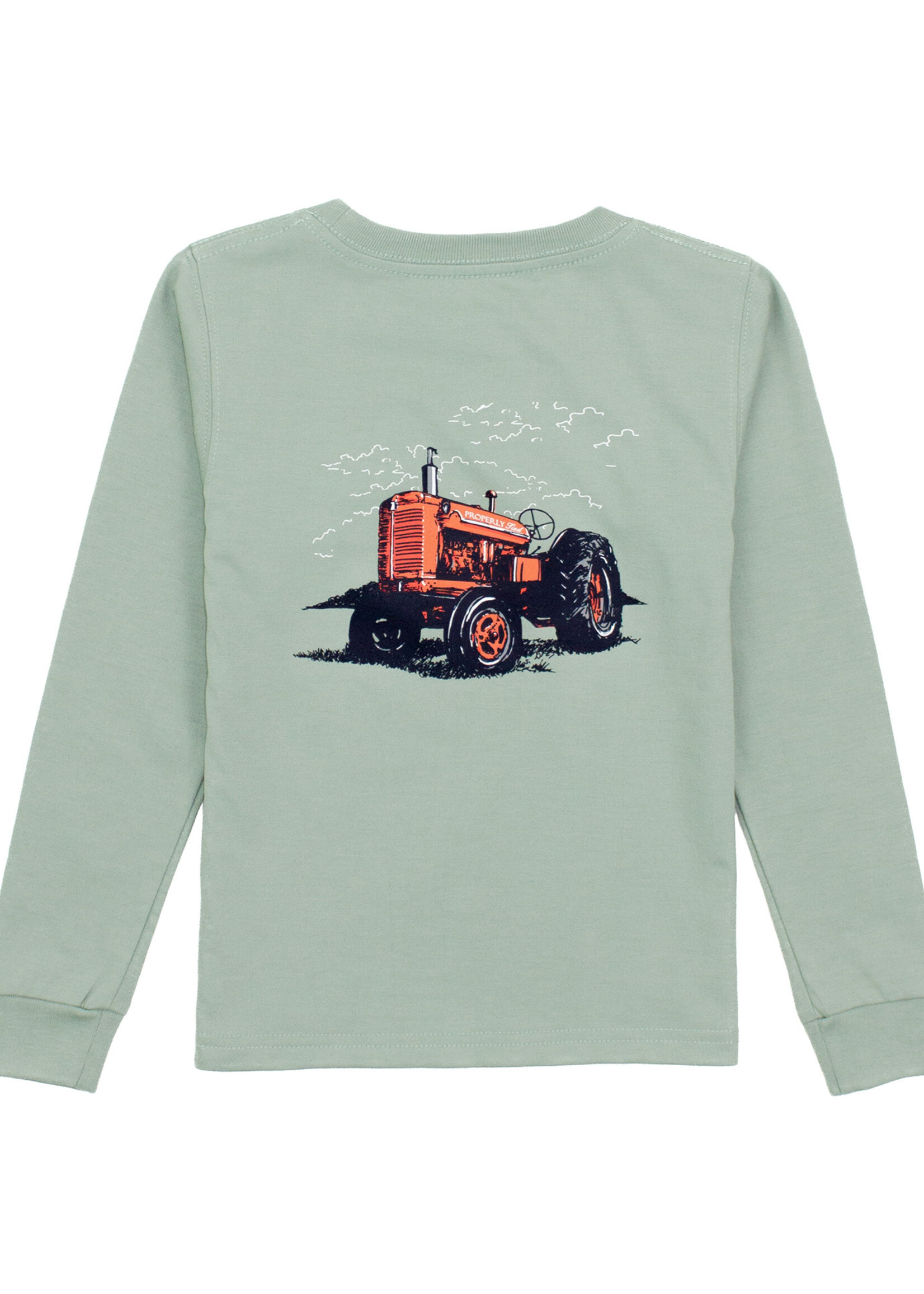 Properly Tied Boys Tractor LS