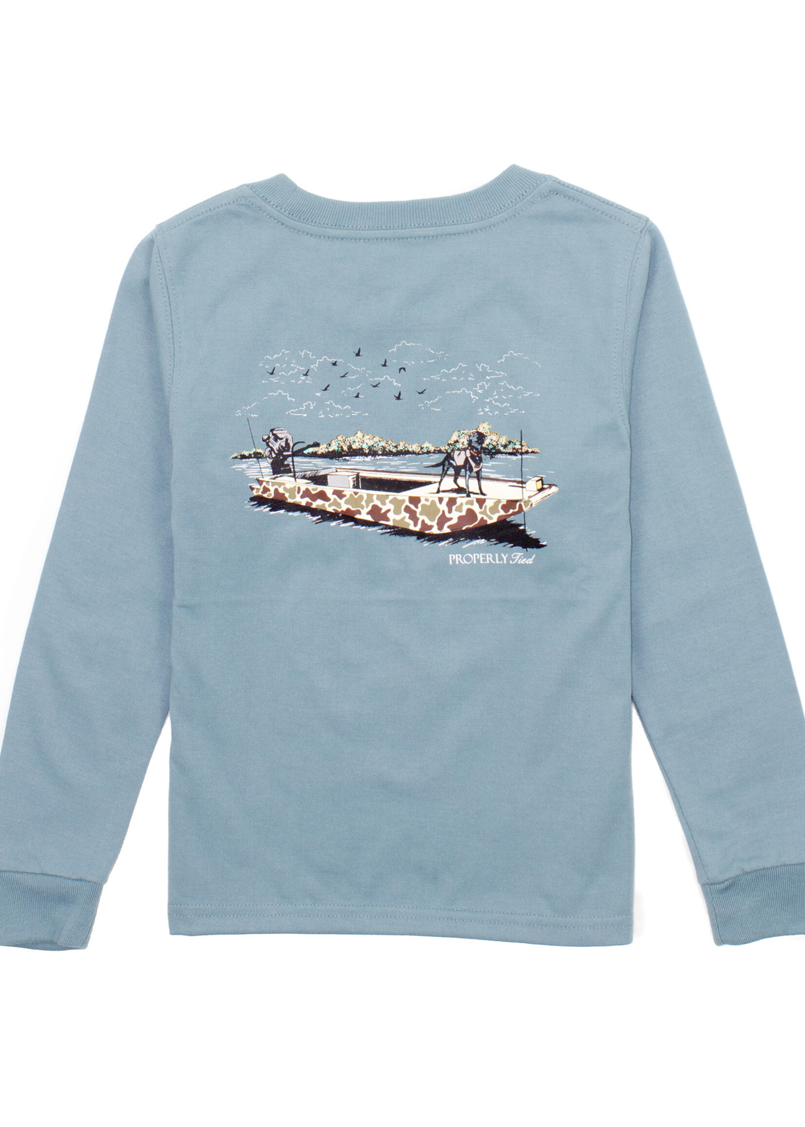 Properly Tied Boys Boat Ride LS