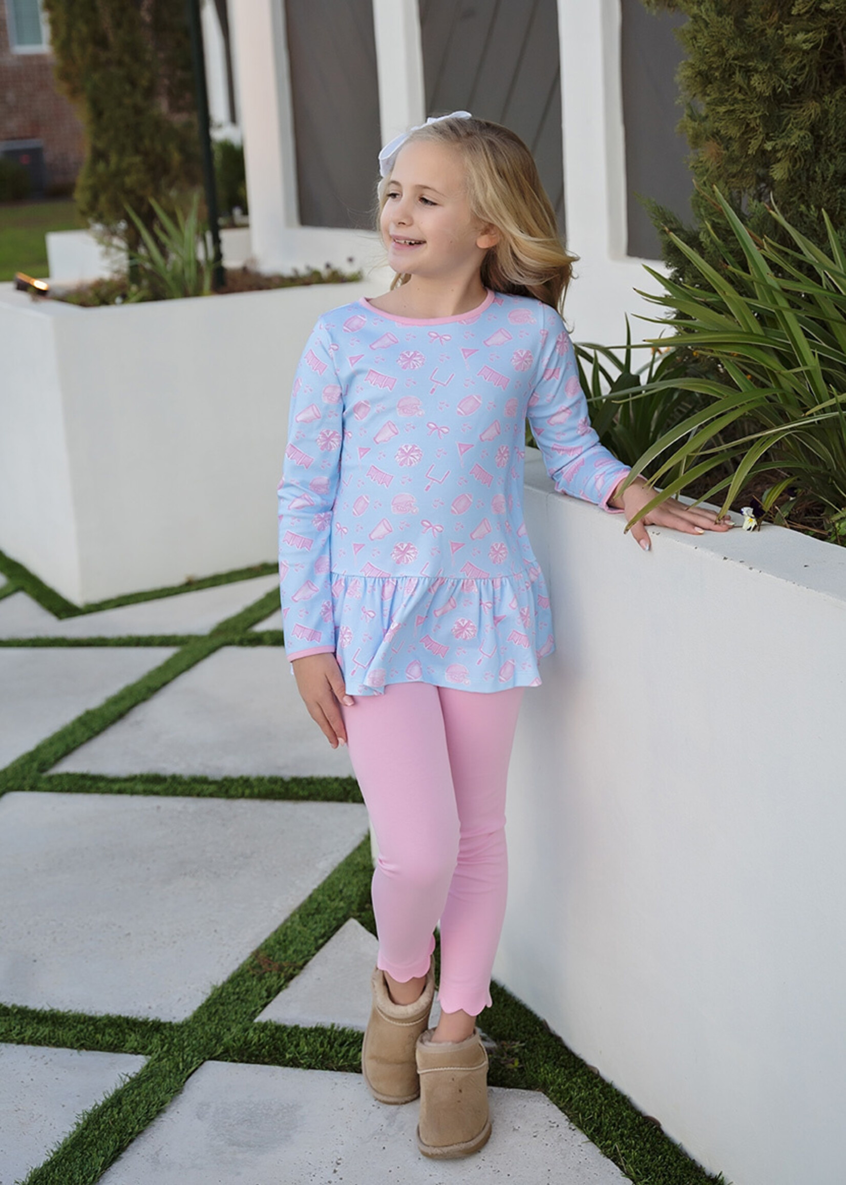 James and Lottie Peggy Peplum Legging Set