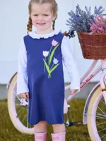 Little English Applique Jumper
