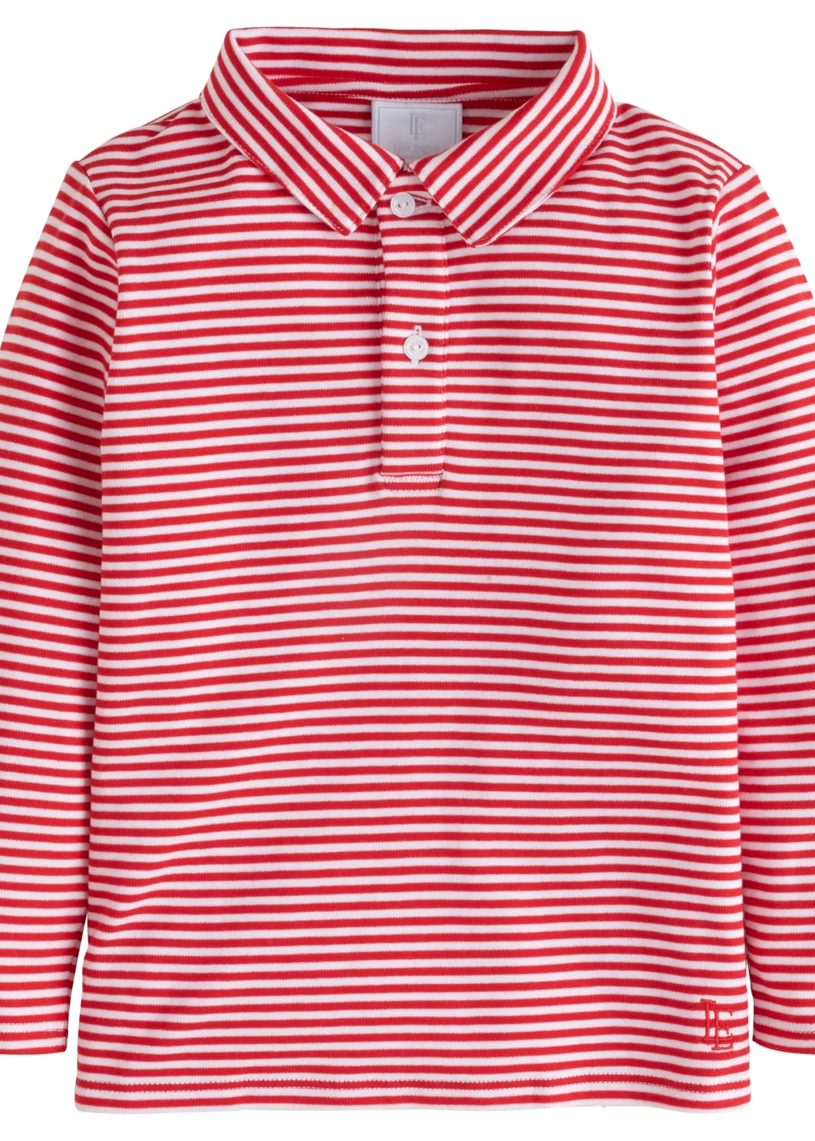 Little English Long Sleeve Polo