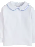 Little English Piped Peter Pan Shirt