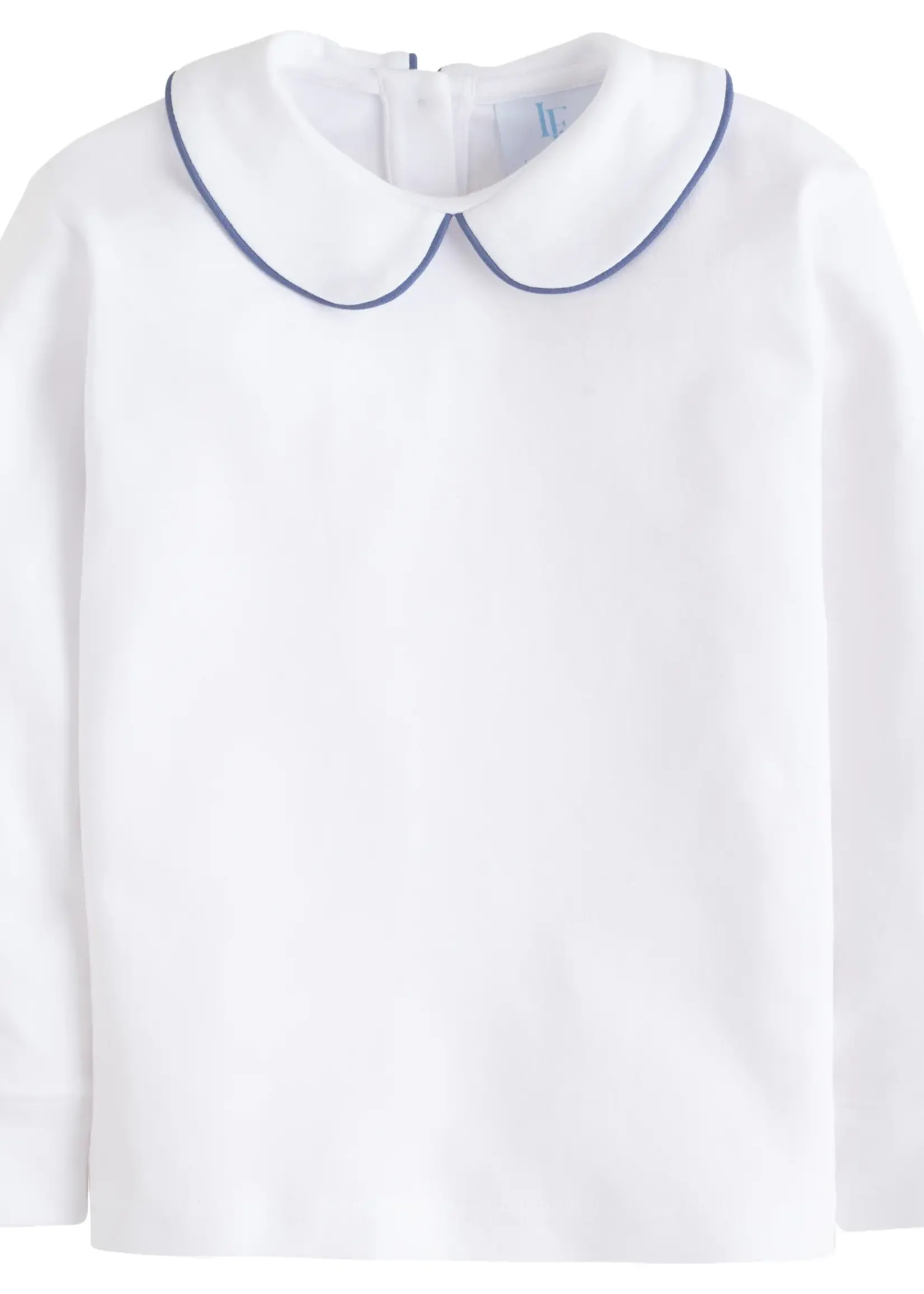 Little English Piped Peter Pan Shirt