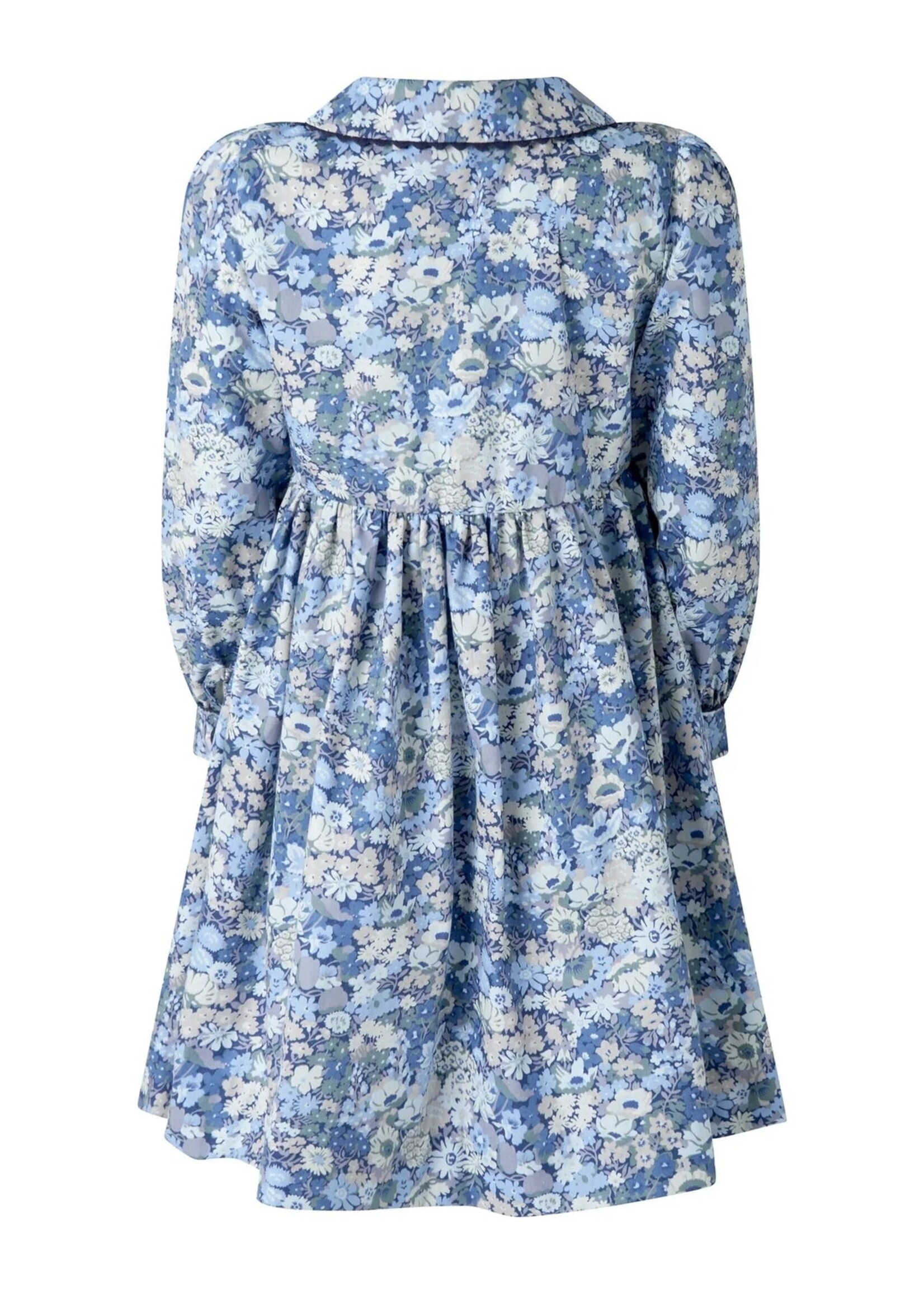 Rachel Riley Floral Button-Front Dress