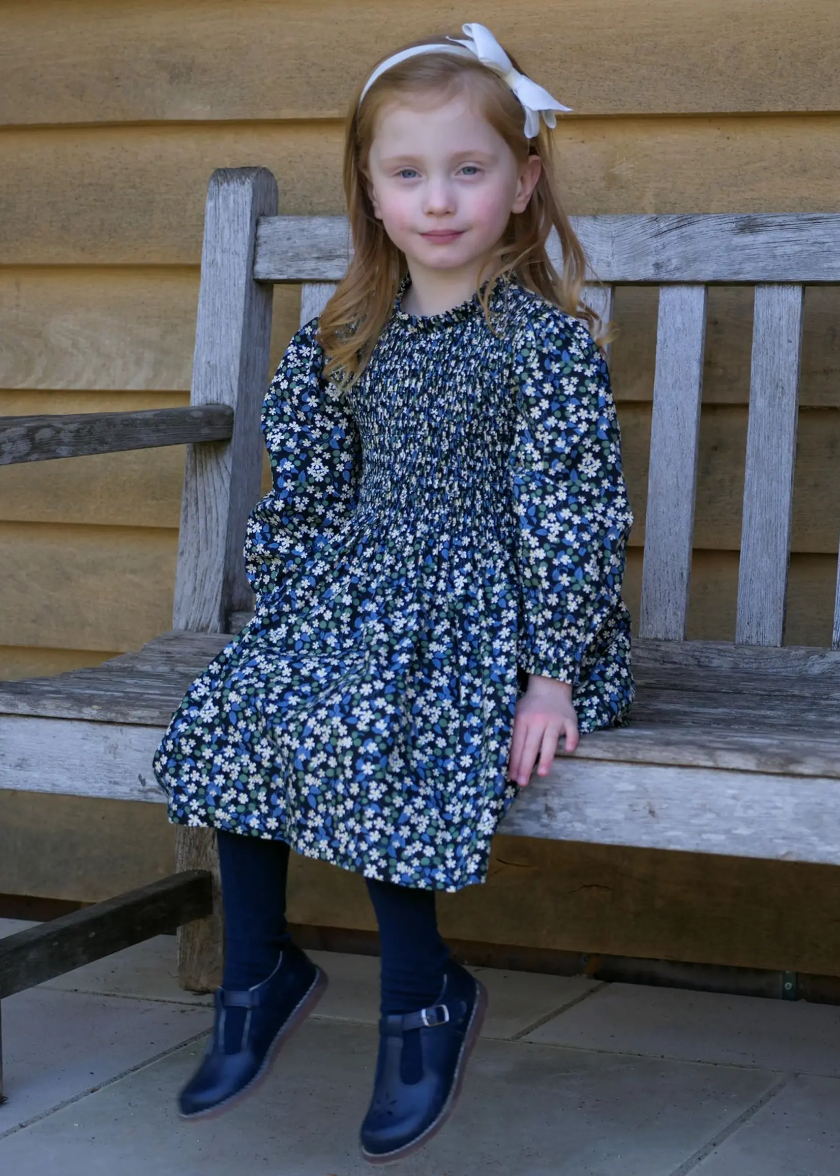 Rachel Riley Floral Ruched Dress