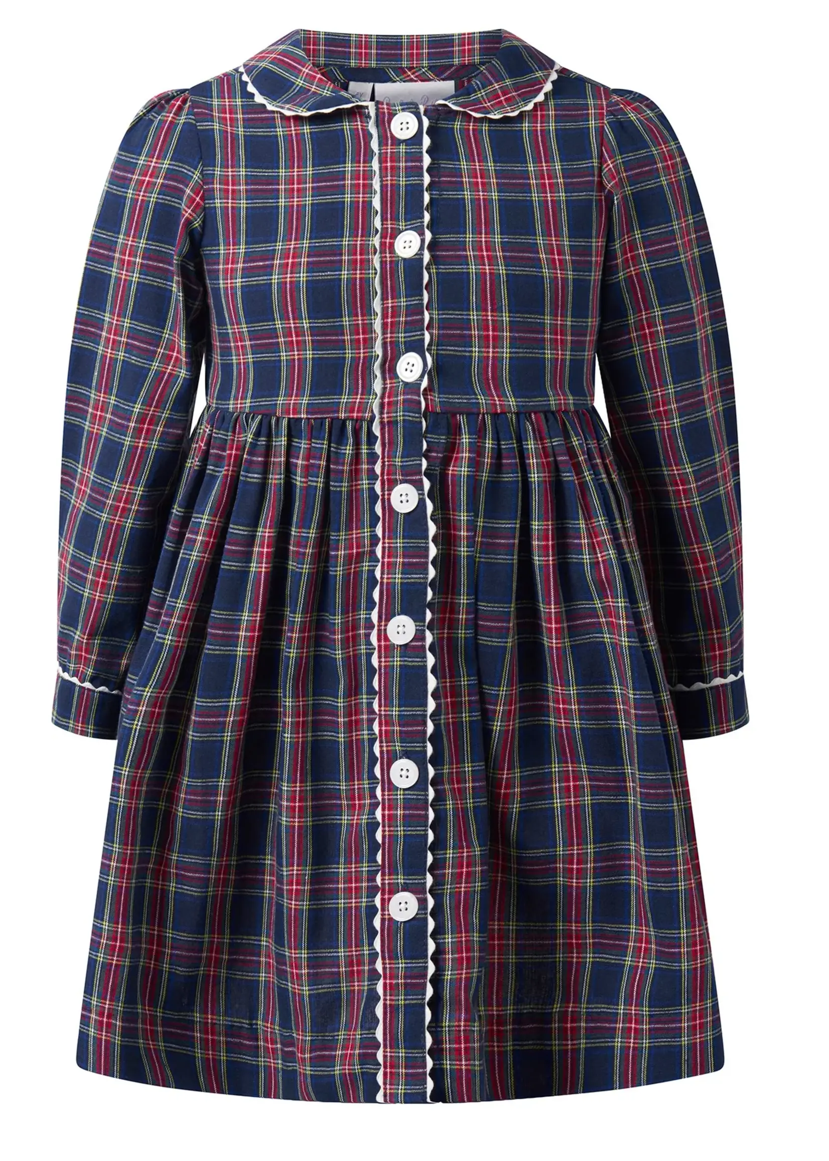 Rachel Riley Button-Front Dress