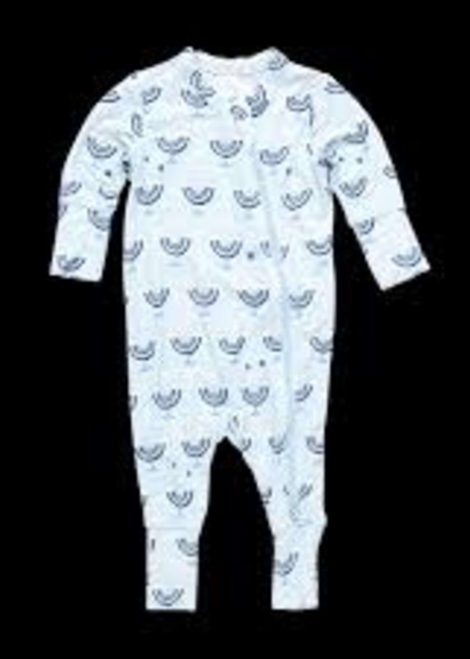 Pink Chicken Baby Bamboo Romper