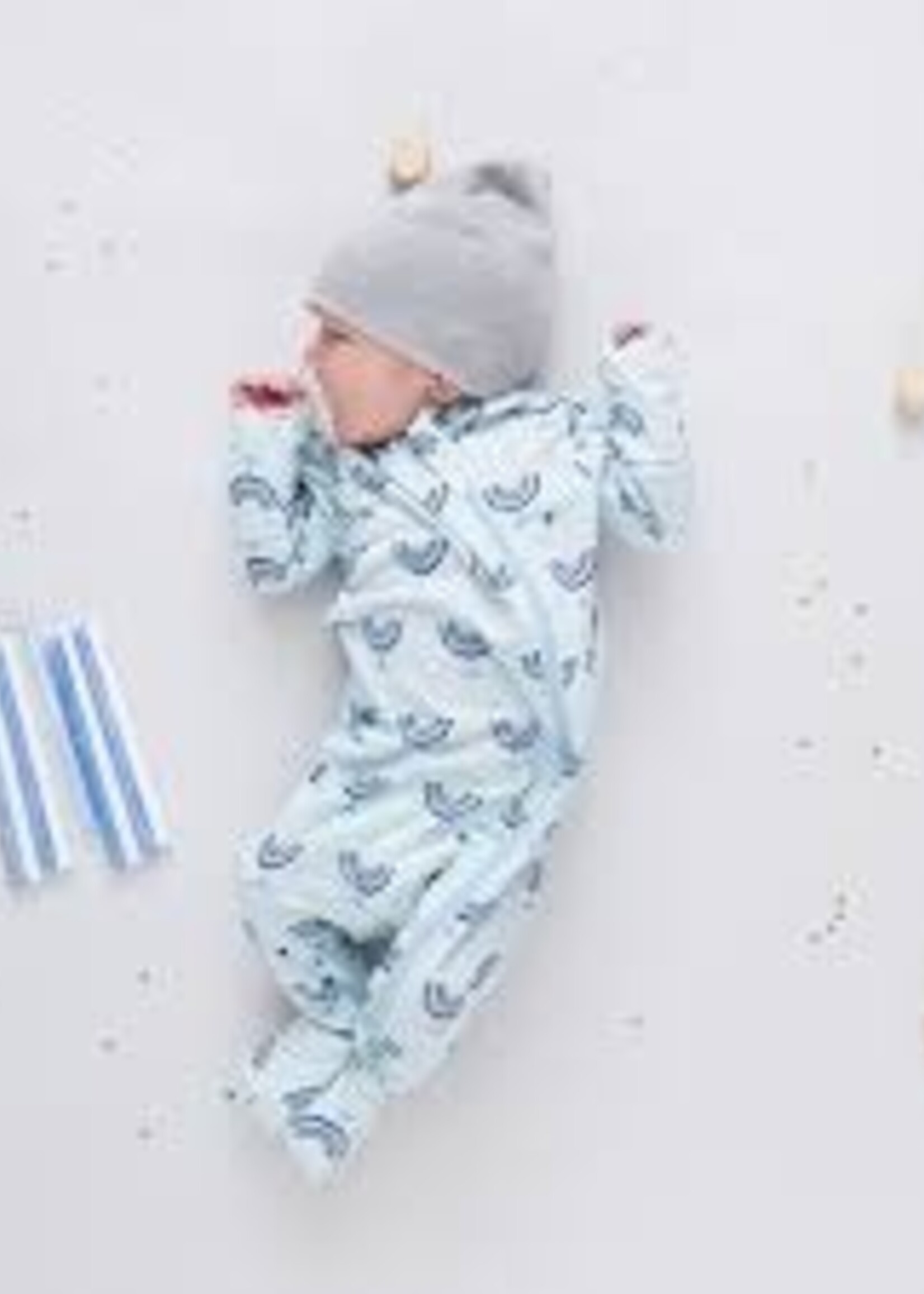 Pink Chicken Baby Bamboo Romper
