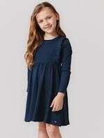 Pink Chicken girls organic kylie rib dress