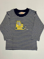 Luigi Kids Boys Stripe L/S Bulldozer