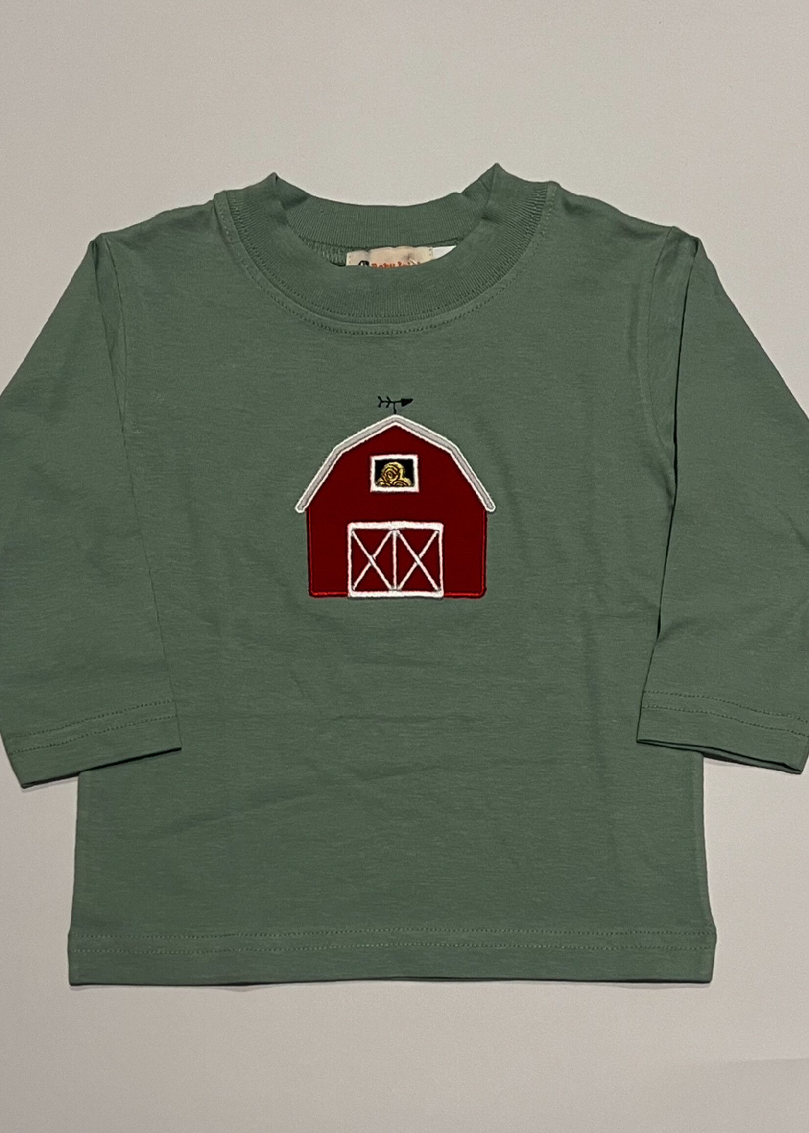 Luigi Kids Boys L/S Barn w/ Hay Bales