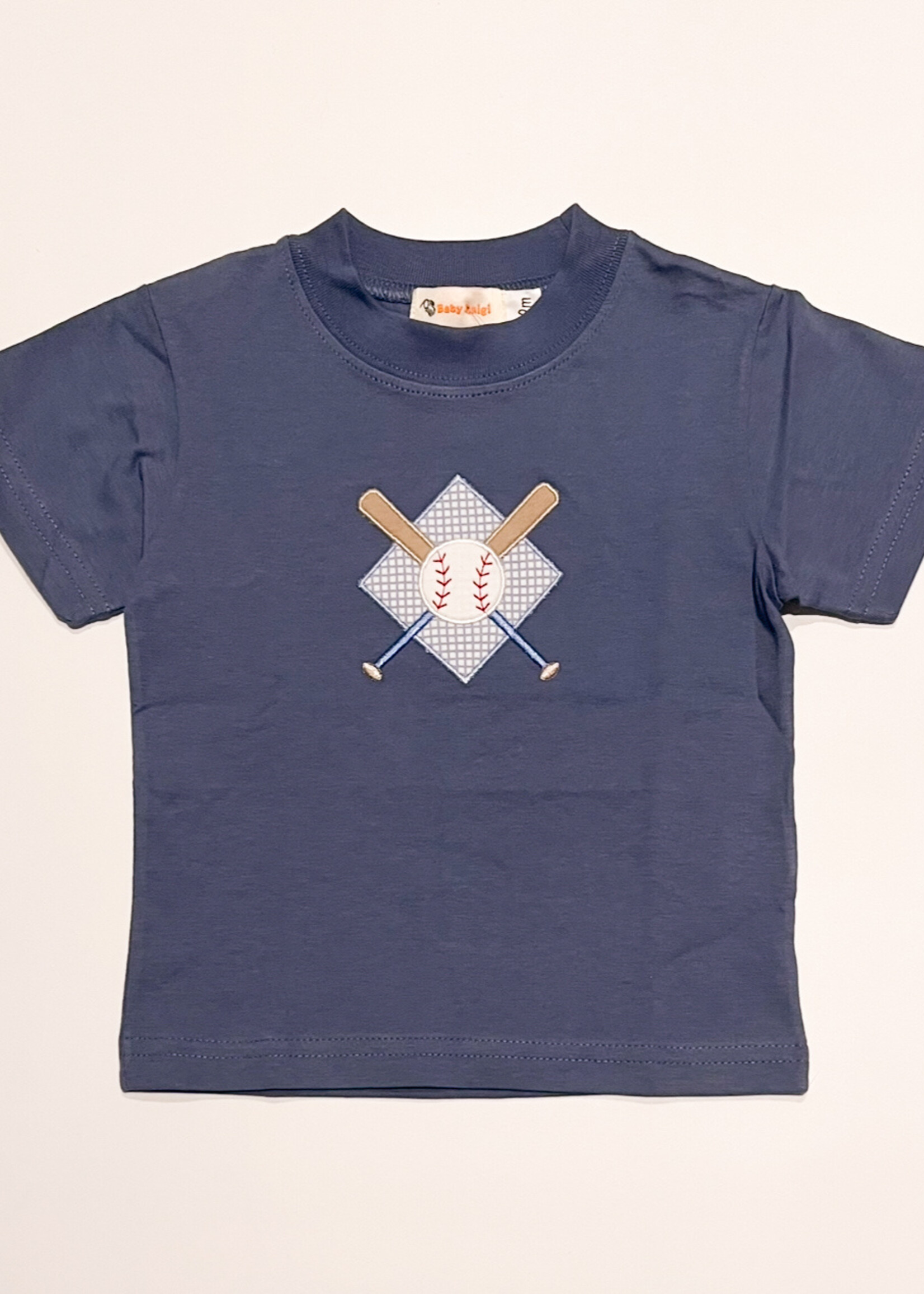 Luigi Kids Boys S/S Baseball Diamond, Bats/Ball