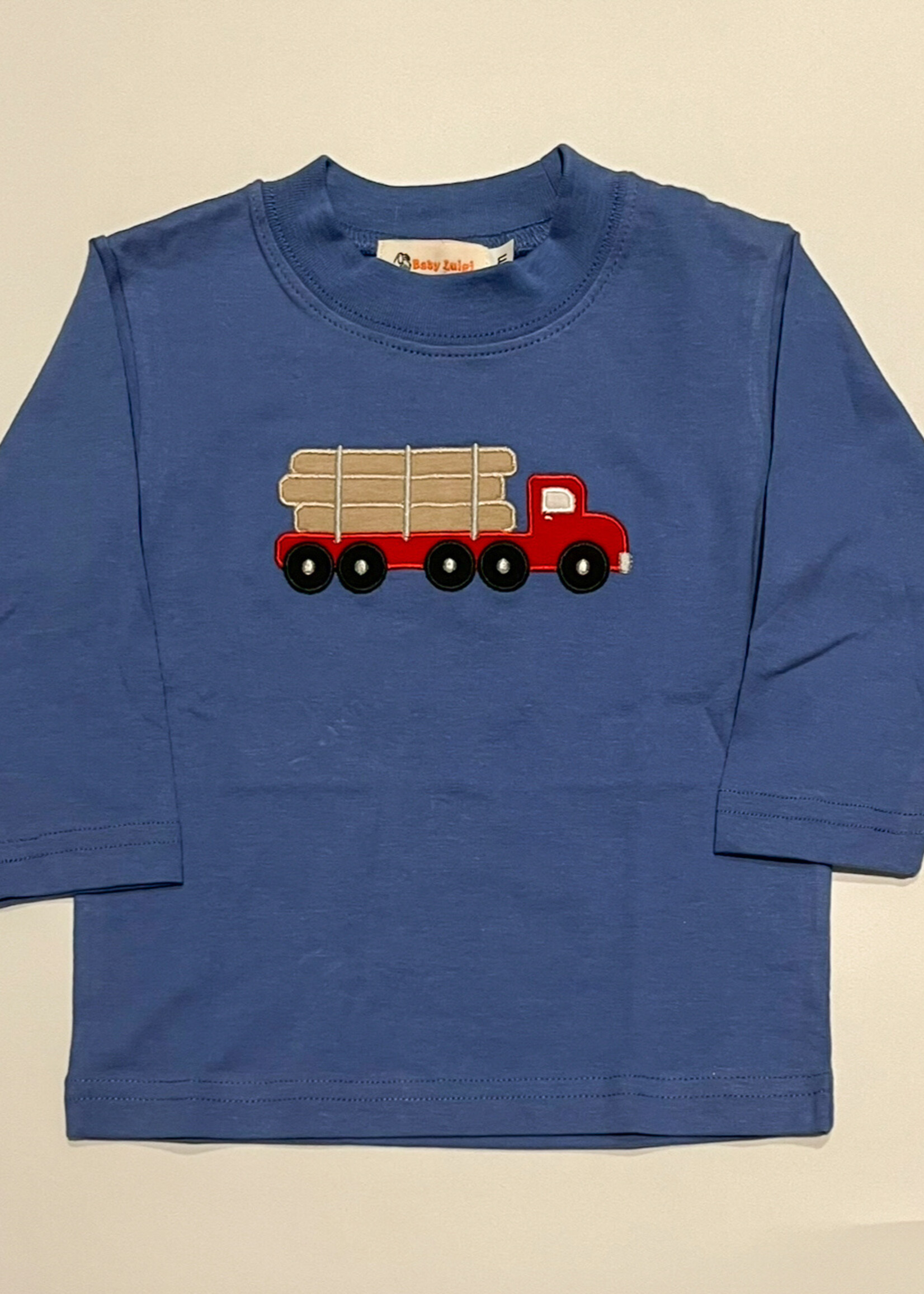 Luigi Kids Boys L/S Semi Truck w/ Logs