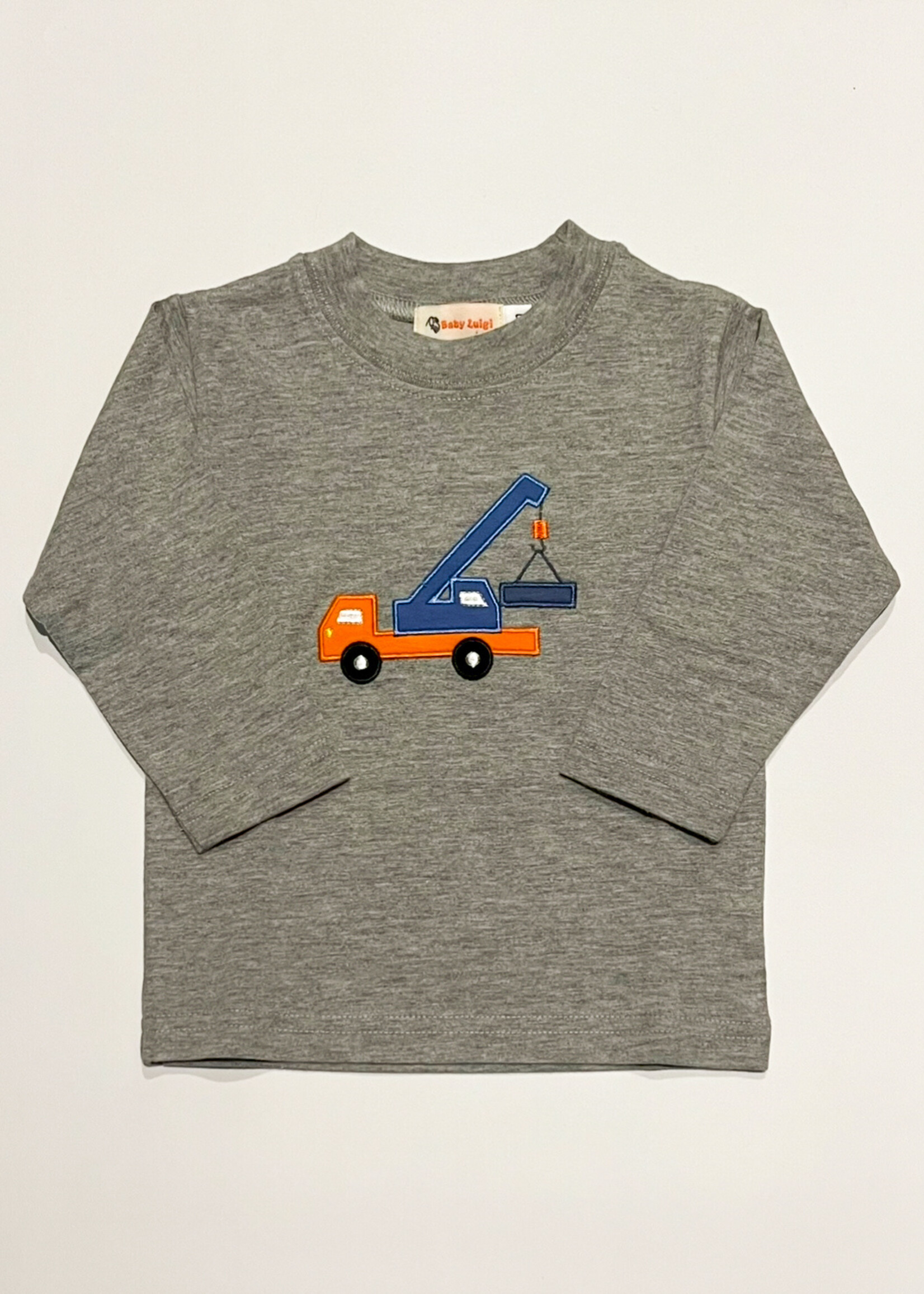 Luigi Kids Boys L/S Crane Truck