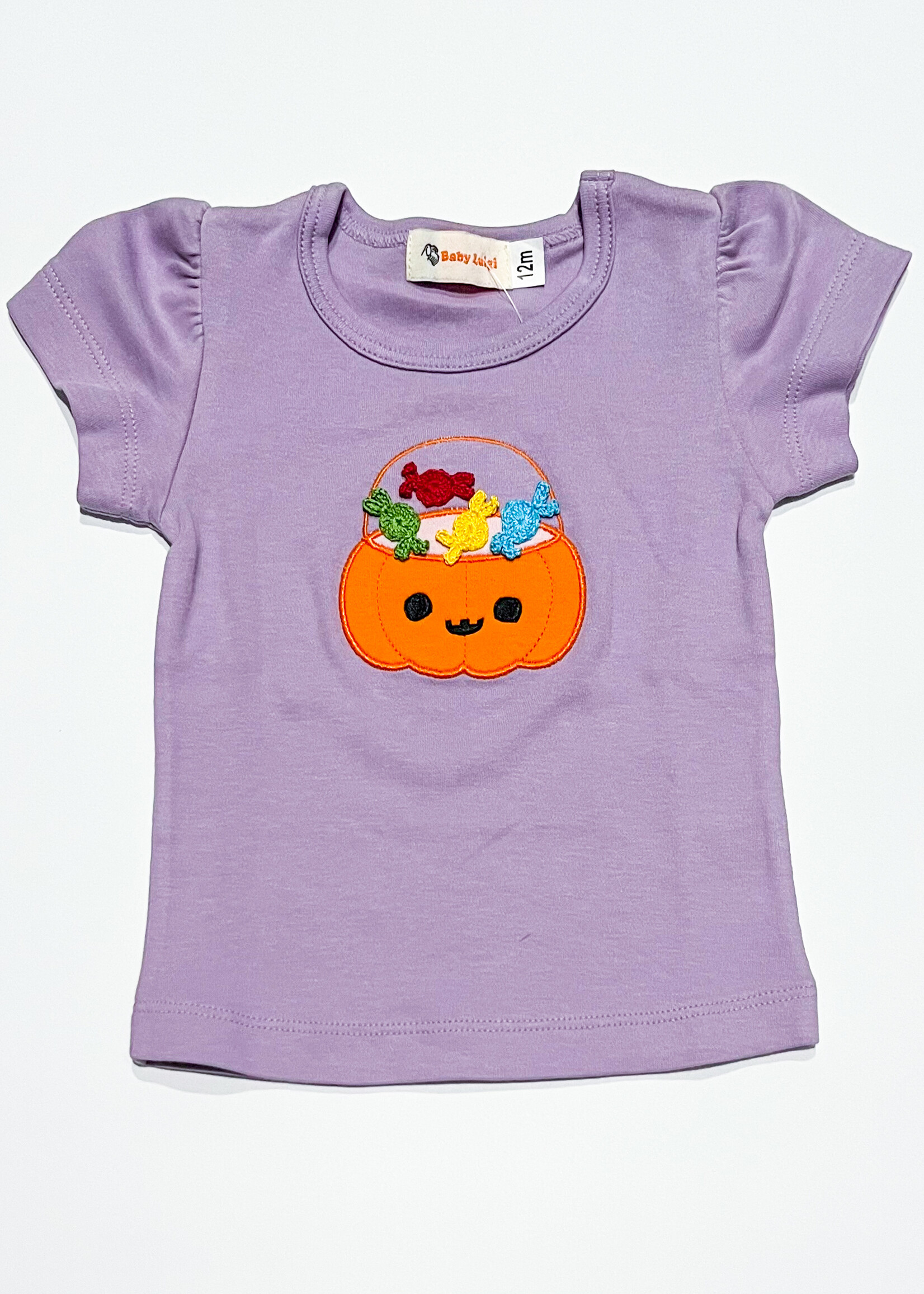 Luigi Kids Girls S/S Halloween Bucket w/ Candy