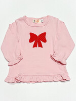 Luigi Kids Girls L/S Large Bow