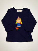Luigi Kids Girls L/S Scarecrow w/ Pumpkin