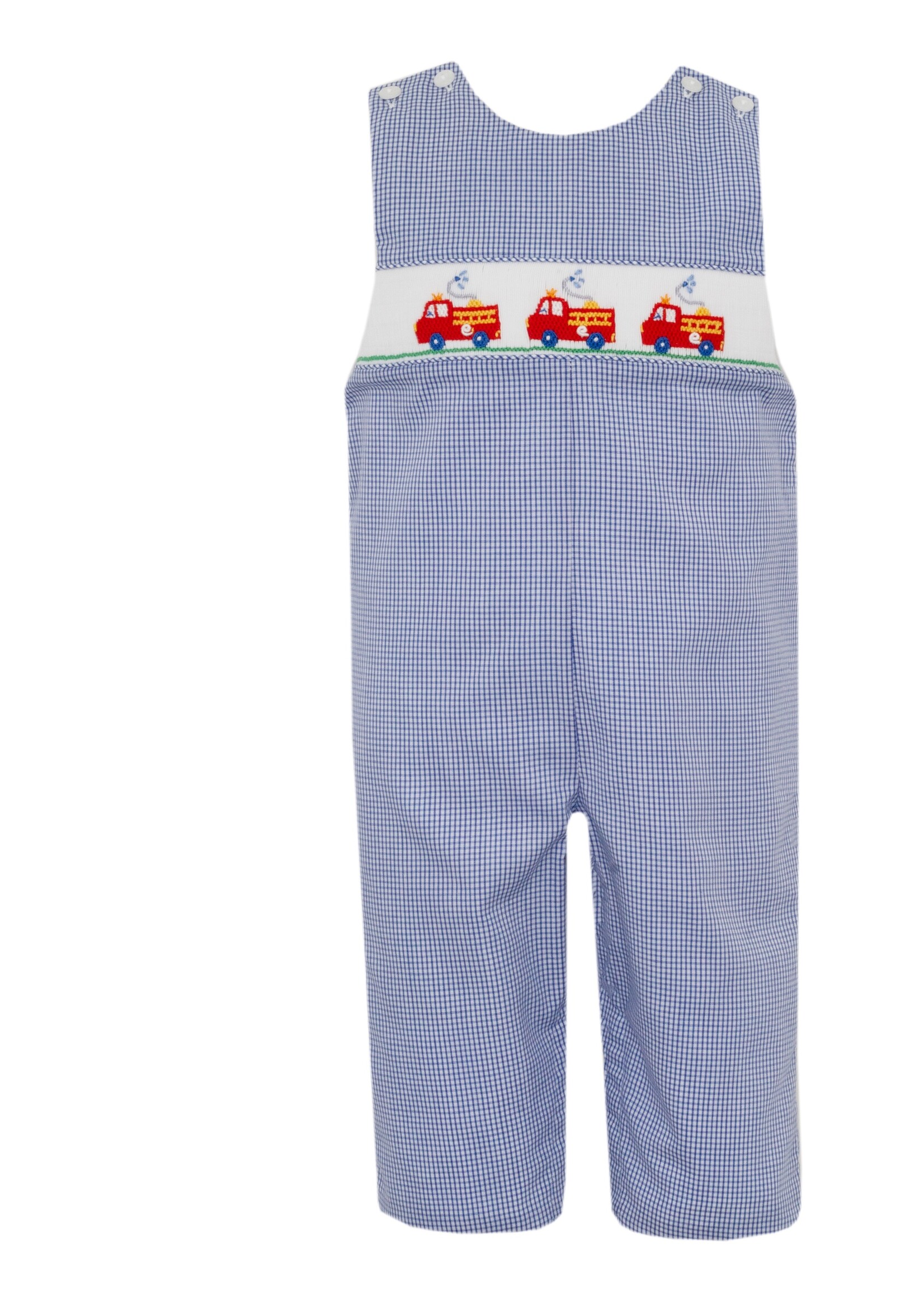 Petit Bebe Firetruck Boys Long Jon Jon