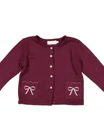 Sal & Pimenta Pocket Bows Cardigan