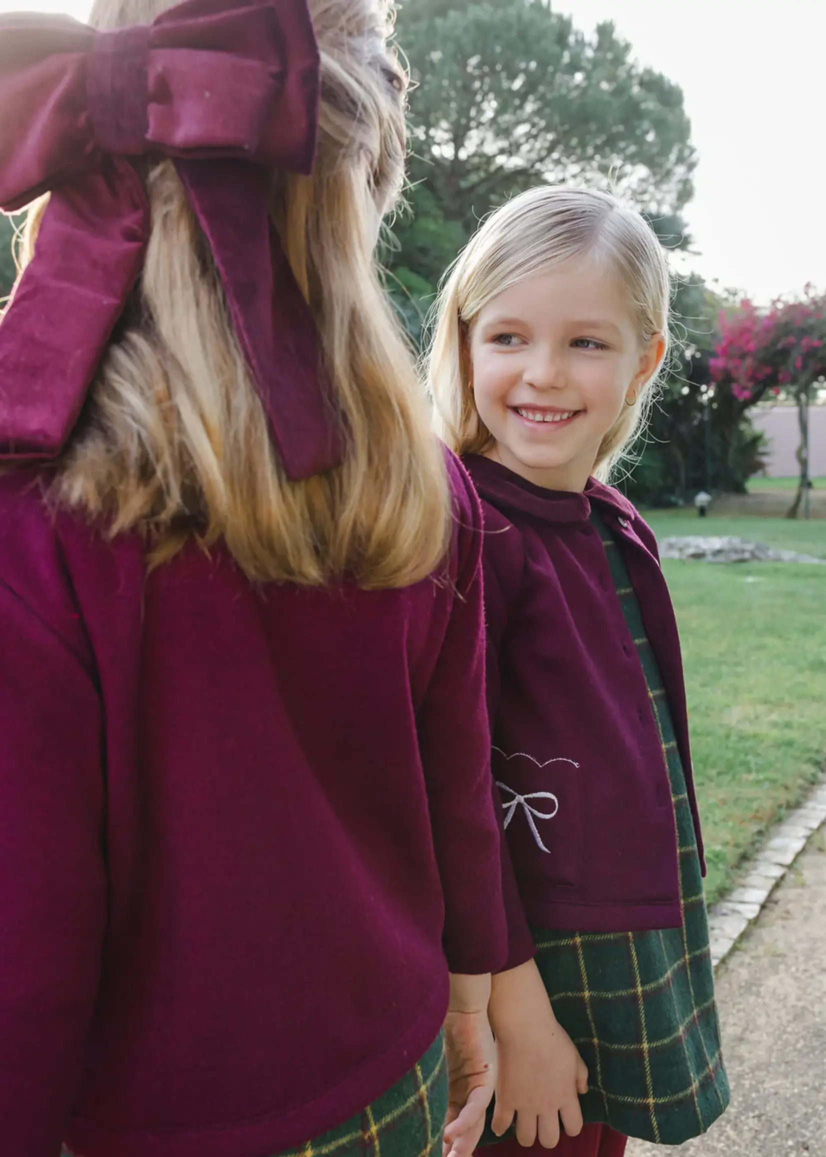 Sal & Pimenta Pocket Bows Cardigan