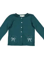 Sal & Pimenta Pocket Bows Cardigan