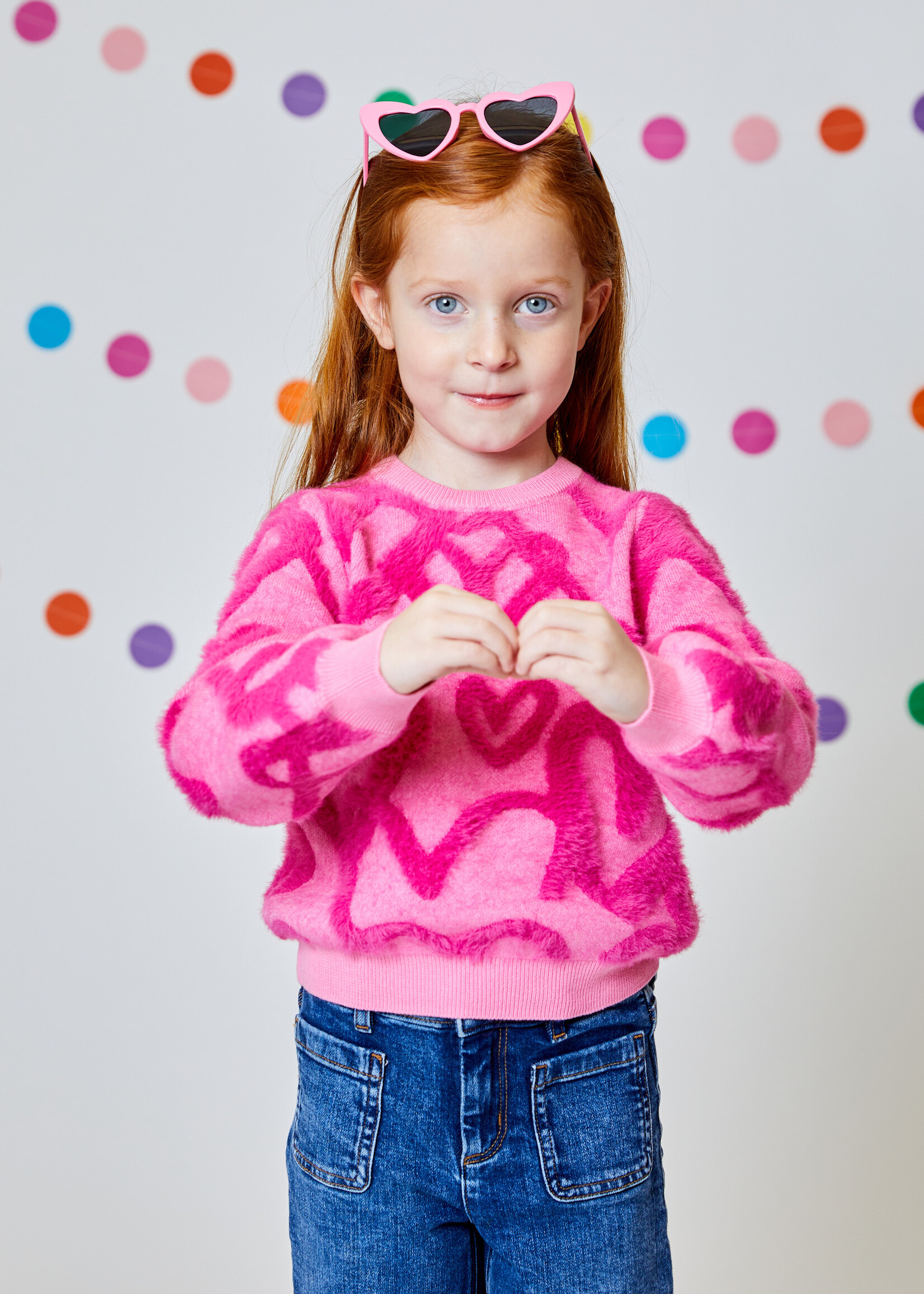 Design History Heart Sweater