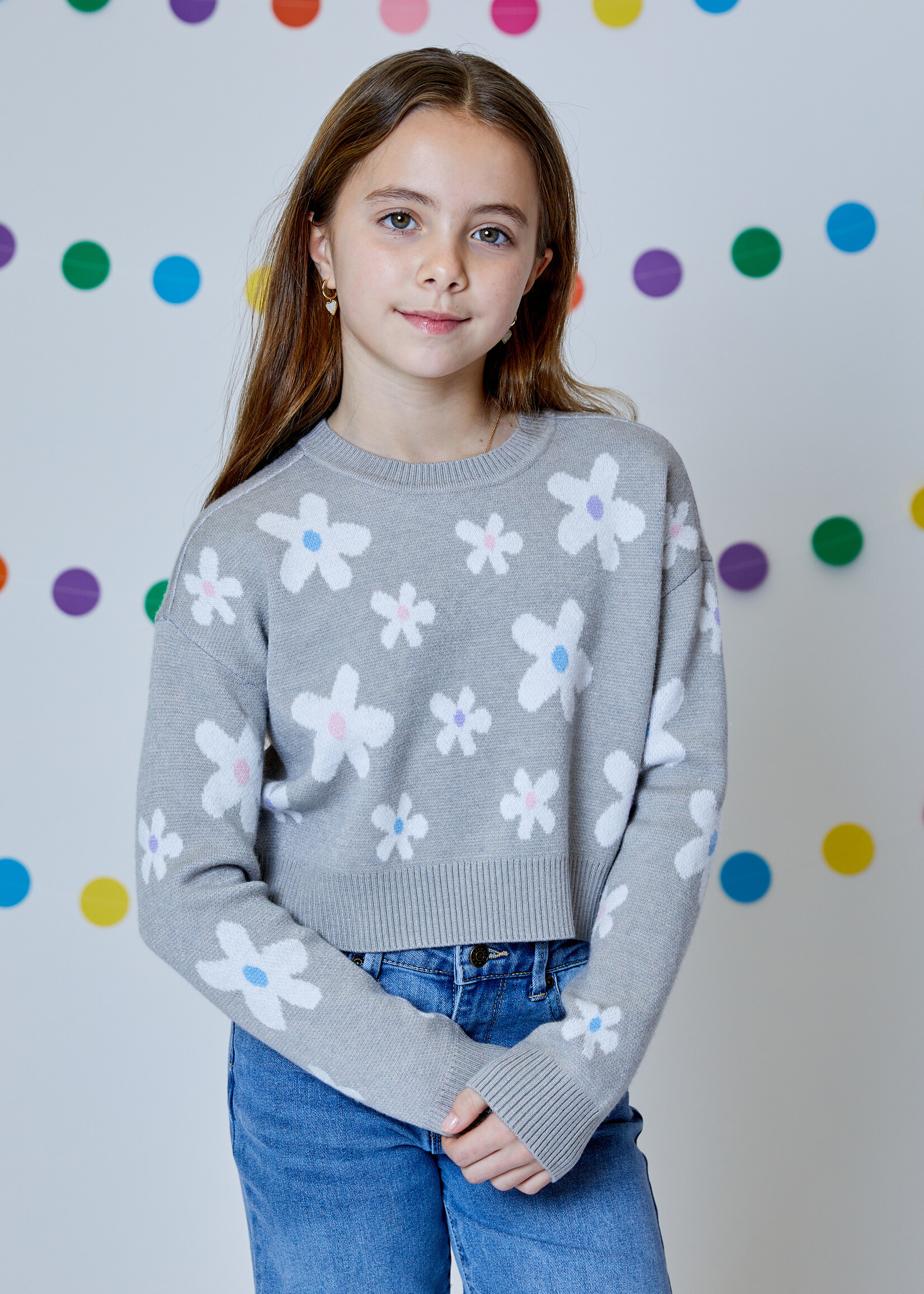 Design History Floral Sweater Multi