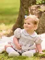 Little English Smocked Peter Pan Bubble