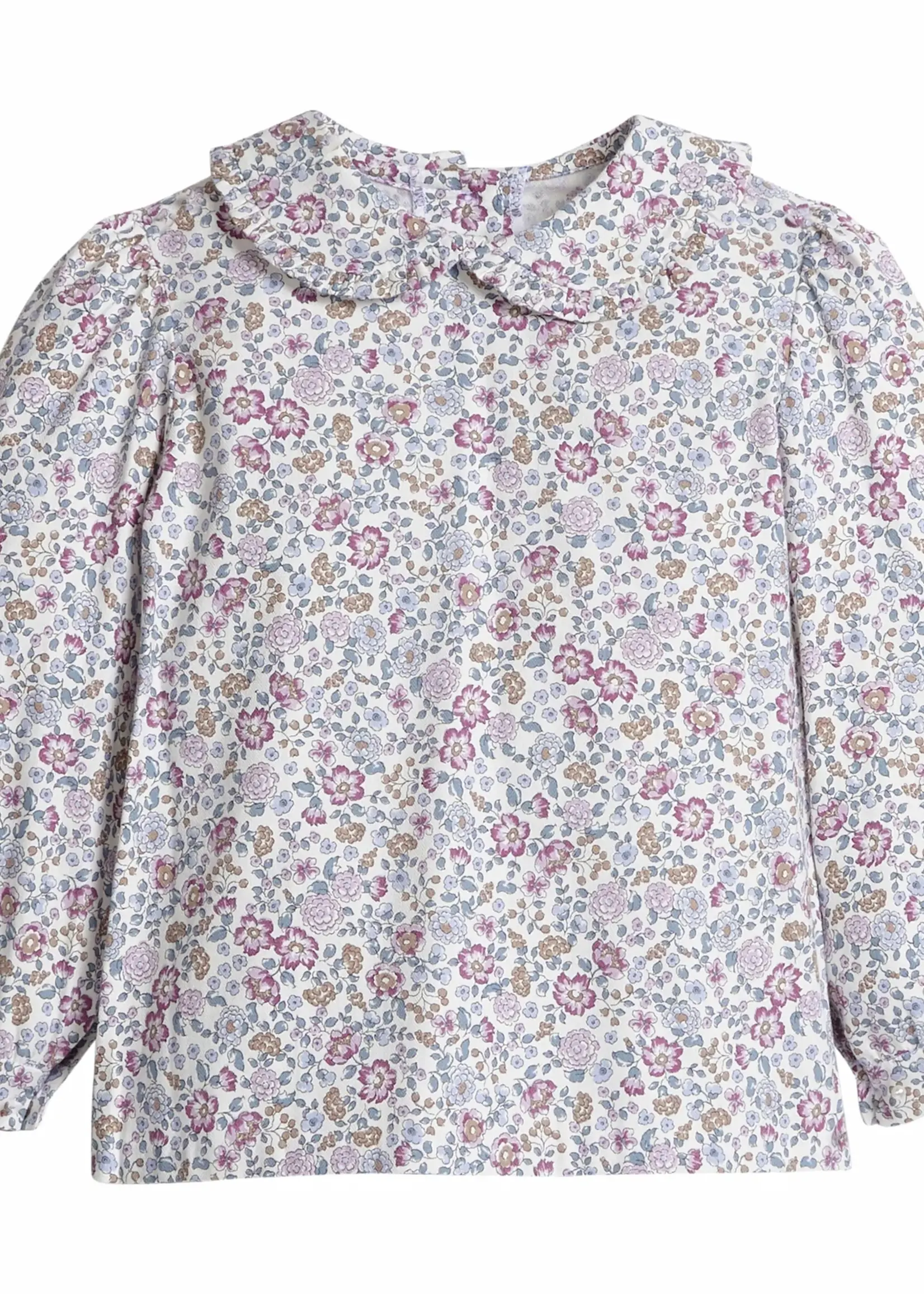 Little English Ruffled Peter Pan Blouse