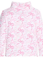 Little English Printed Turtleneck